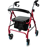 Mobiclinic- Modelo Sinagoga- Rollator con 4 ruedas- Andador para adultos- mayores- minusválidos o ancianos- andador…